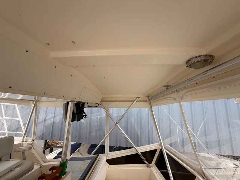 Slide: The Image of Interior of a 1987 Viking DBL Cabin Motor Yacht. - 14
