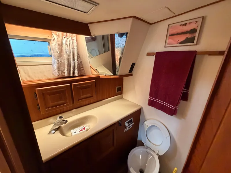 Slide: The Image of Viking Dbl Cabin Motor Yacht 1987 - 79