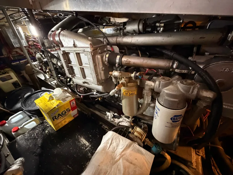 Slide: The Image of Viking Dbl Cabin Motor Yacht 1987 - 82
