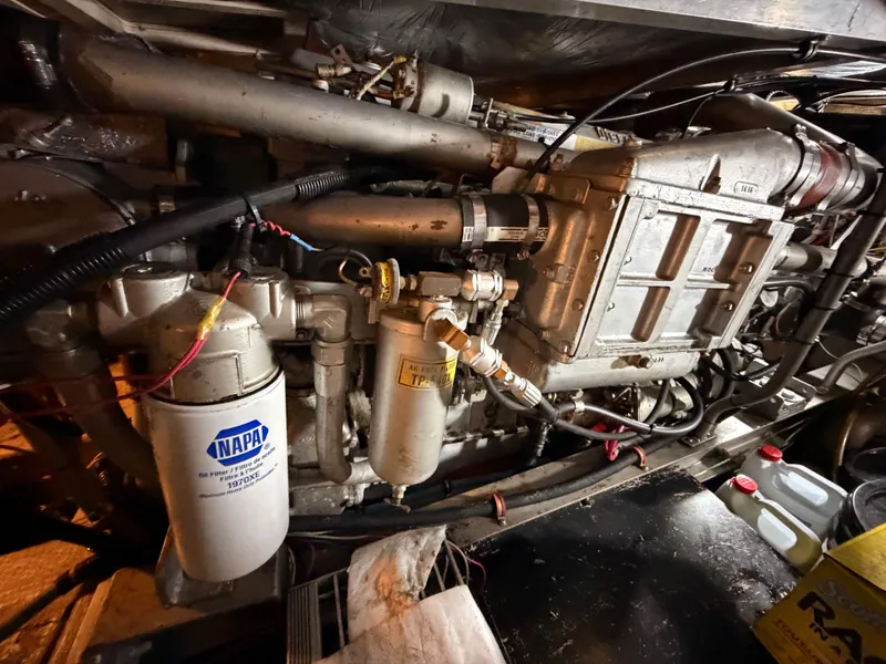 Slide: The Image of Viking Dbl Cabin Motor Yacht 1987 - 84