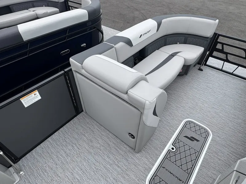 Slide: The Image of Interior of 2026 Starcraft SLS-5 R with gray upholstery. - 10