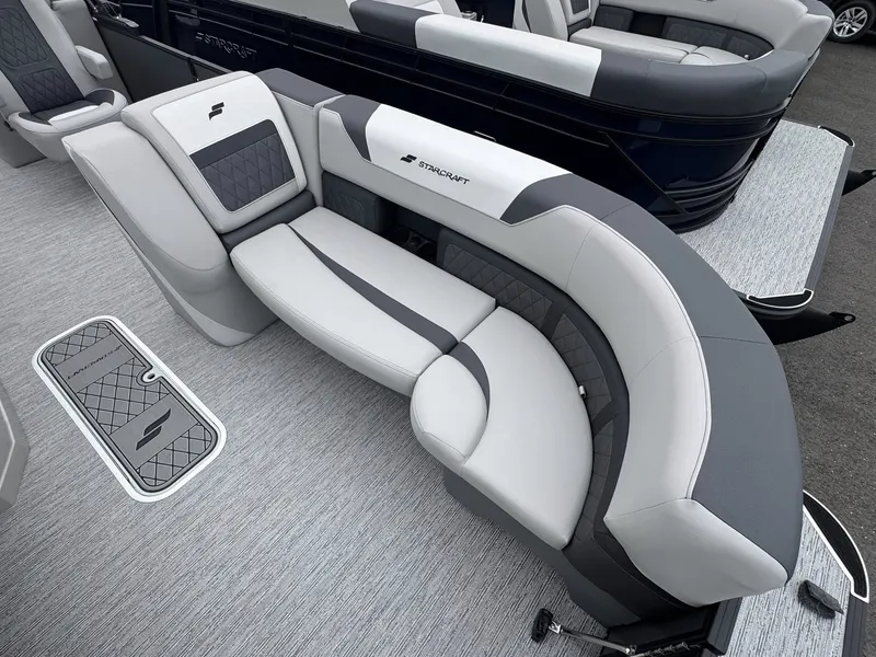 Slide: The Image of Interior of 2026 Starcraft SLS-5 R with luxurious seating. - 21