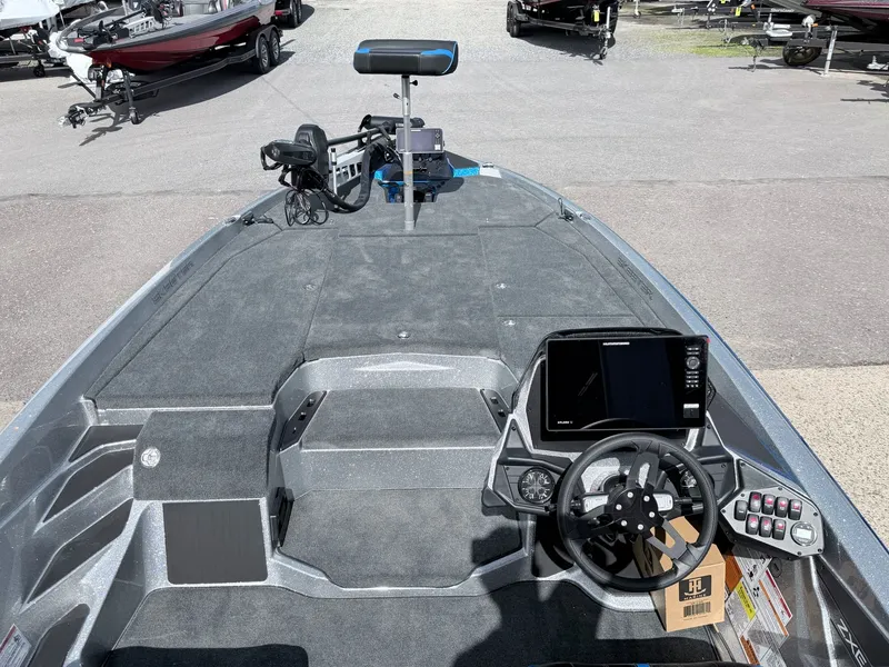 Slide: The Image of Skeeter ZXE20 2026 boat with modern steering console and electronics. - 24
