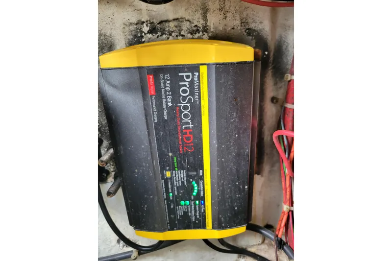 Slide: The Image of ProSport HD12 battery charger in a 1993 Bayliner 2859 Ciera Classic boat. - 16