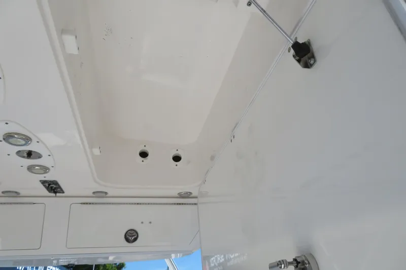 Slide: The Image of 2017 Sea Fox 256 Voyager boat interior compartment with fittings and fixtures. - 50
