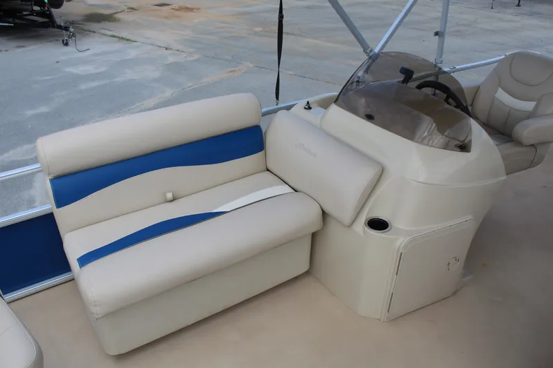 Slide: The Image of Interior of a 2013 Godfrey SW 2286 FC pontoon boat. - 13