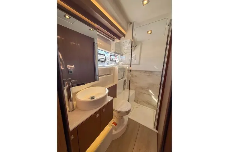 Slide: The Image of Luxurious bathroom in 2026 Wellcraft 44 Explorer yacht. - 6