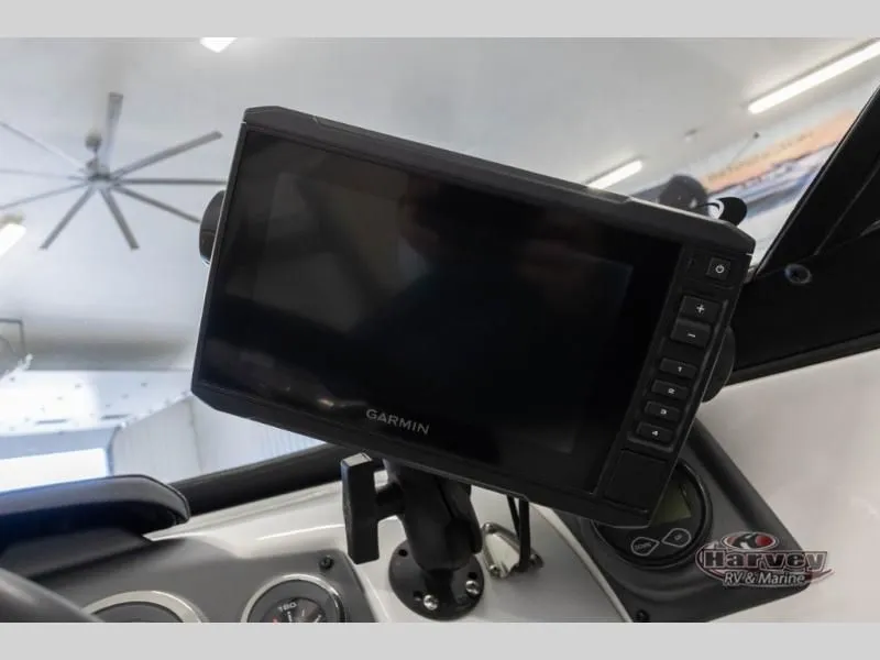 Slide: The Image of Garmin navigation system in 2022 Tahoe 210SI boat. - 13