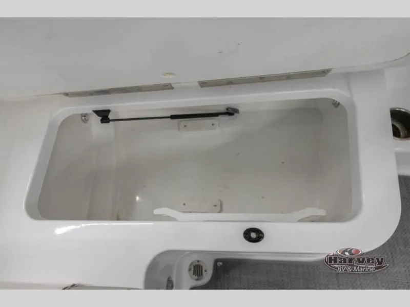 Slide: The Image of Interior view of 2022 Tahoe 210SI boat storage compartment. - 23