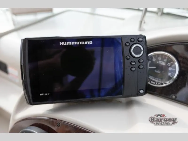 Slide: The Image of Humminbird Helix 7 on SUNDANCER 260 boat, year 2005. - 16
