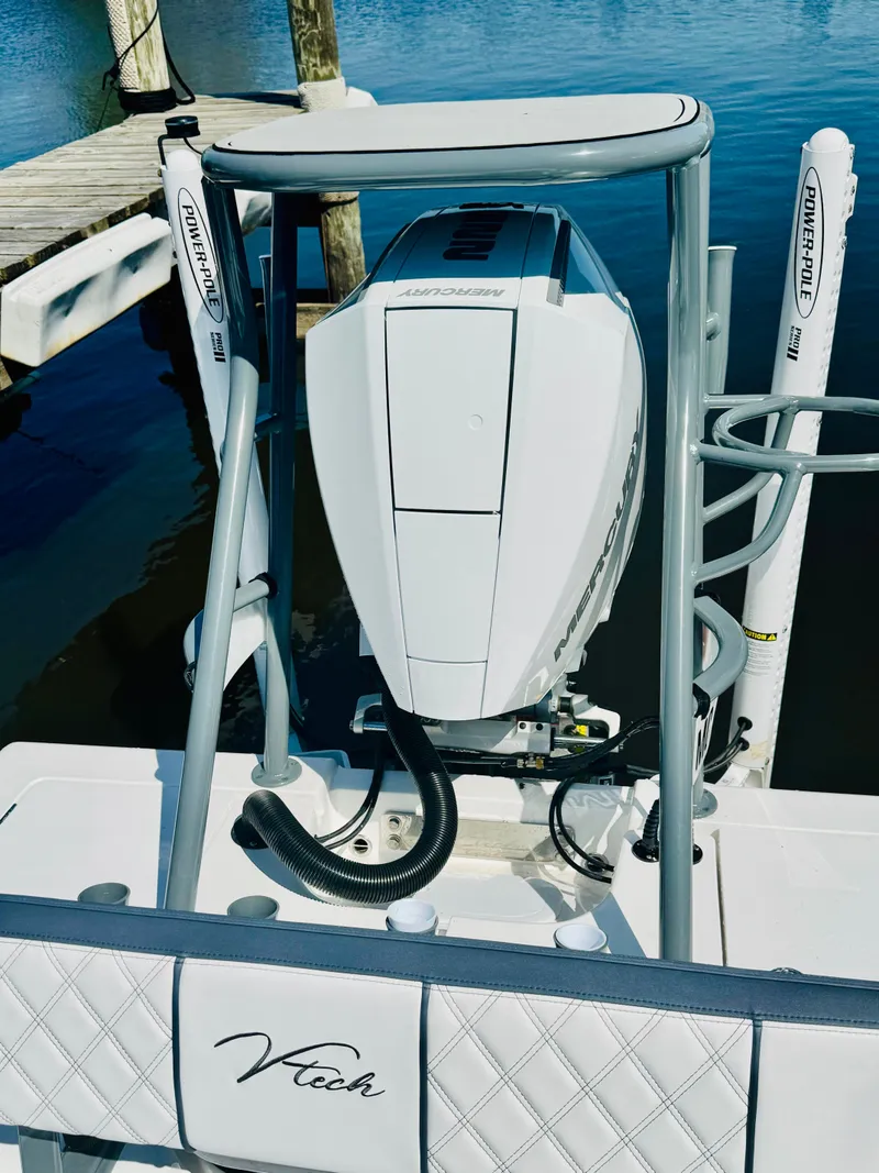 Slide: The Image of Vtech 18' Flats boat with Mercury engine, 2027 model. - 33