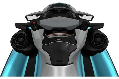 Slide: The Image of 2025 Sea-Doo GTI SE 130 jet ski dashboard with sleek design and modern controls. - 5