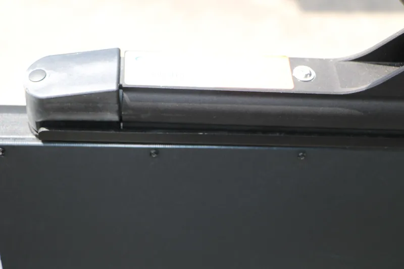 Slide: The Image of Close-up of a component on the 2026 Sylvan L3 DLZ Bar Platinum Edition Tri-Toon. - 41