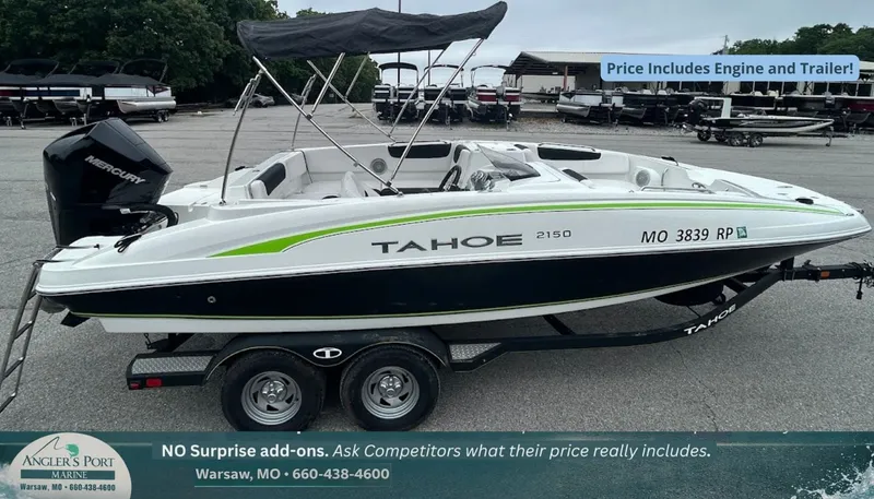 The Image of 2019 Tahoe 2150 boat with trailer and engine in Warsaw, MO. - 1