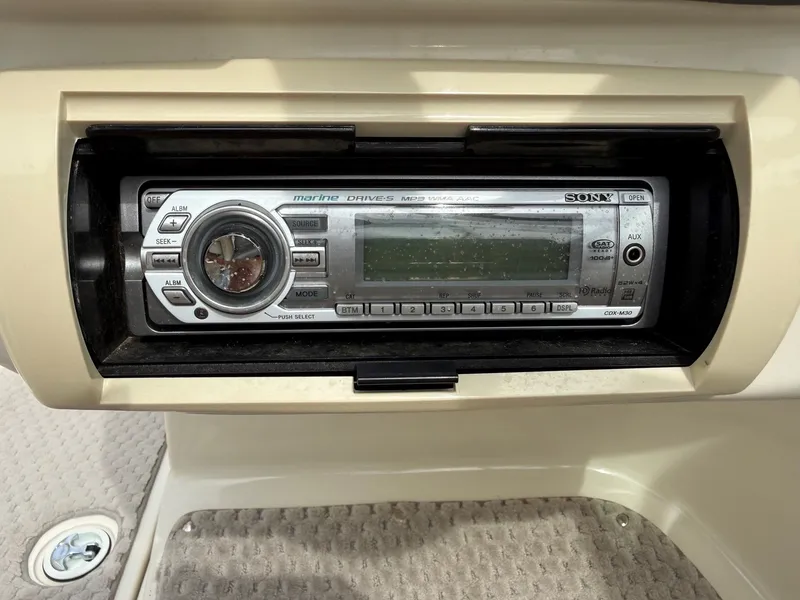 Slide: The Image of Sony marine radio in 2006 Azure AZ240 boat. - 15