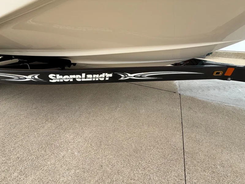 Slide: The Image of ShoreLand'r boat trailer with Azure AZ240, year 2006. - 32