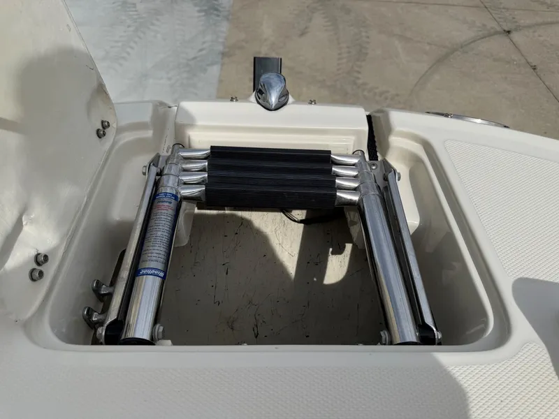 Slide: The Image of Folded boat ladder on Azure AZ240, year 2006. - 9