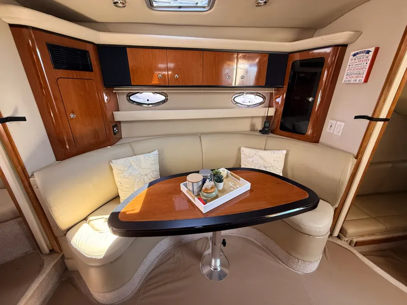 Slide: The Image of Interior of 2001 Chaparral 350 Signature yacht. - 13