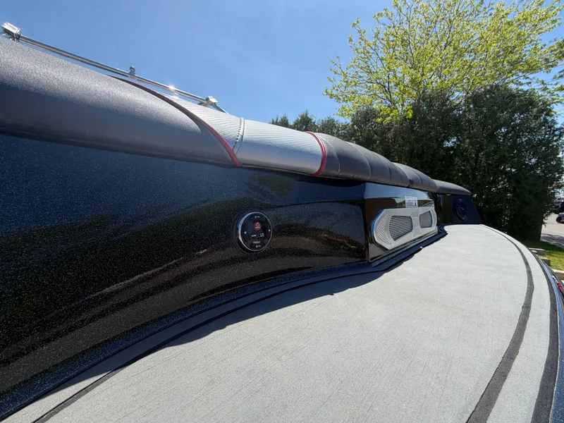 Slide: The Image of 2015 MB SPORTS B52 23 boat with speakers and upholstery. - 8