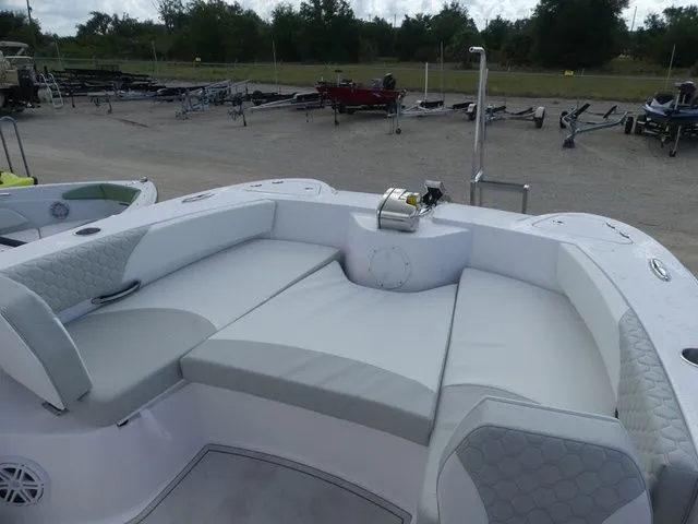 Slide: The Image of Interior view of Twin Vee 240 GFX2 boat, year 2027. - 20