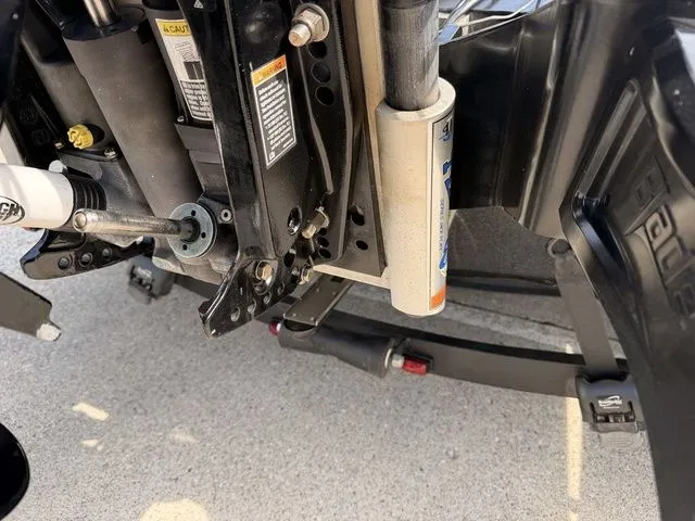 Slide: The Image of Close-up of 2023 Caymas CX 21 PRO boat mechanism. - 3