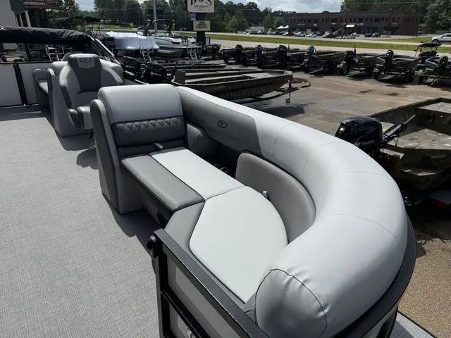 Slide: The Image of Luxurious seating in Veranda VV 22RC pontoon boat, 2026 model. - 15