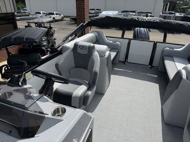 Slide: The Image of Interior of 2026 Veranda VV 22RC pontoon boat. - 18