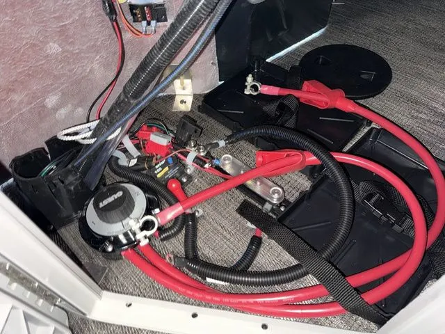 Slide: The Image of Electrical wiring in Godfrey Pontoons Sweetwater 2286 FS, year 2026. - 12