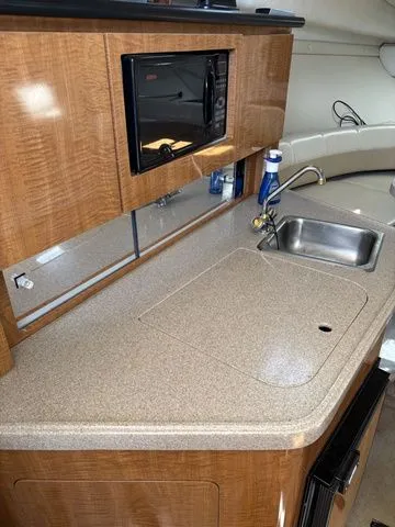 Slide: The Image of Galley in 2002 Regal Commodore 2765 boat. - 17