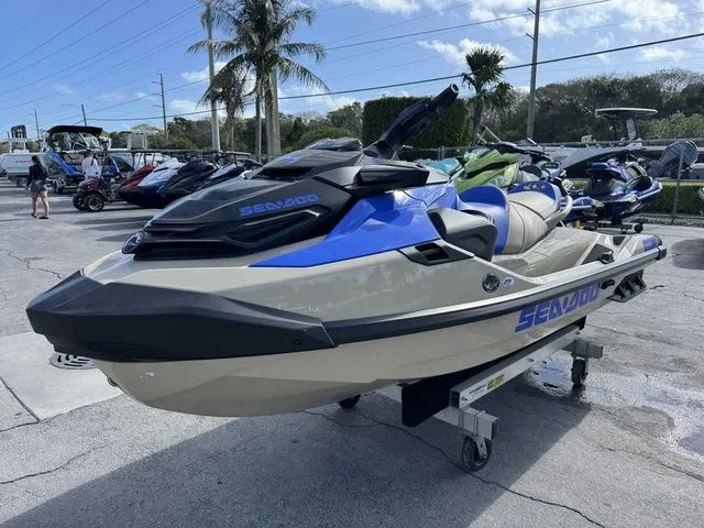 Slide: The Image of 2025 Sea-Doo Wake jet ski in a sunny outdoor setting. - 4