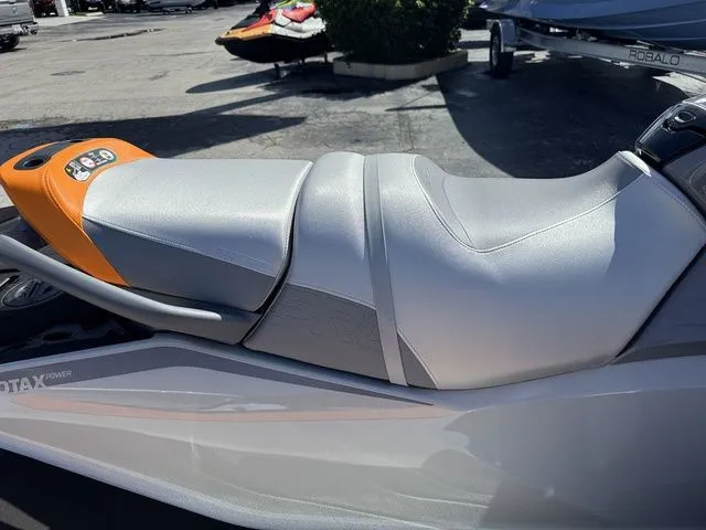 Slide: The Image of Close-up of 2025 Sea-Doo FISH PRO seat. - 10