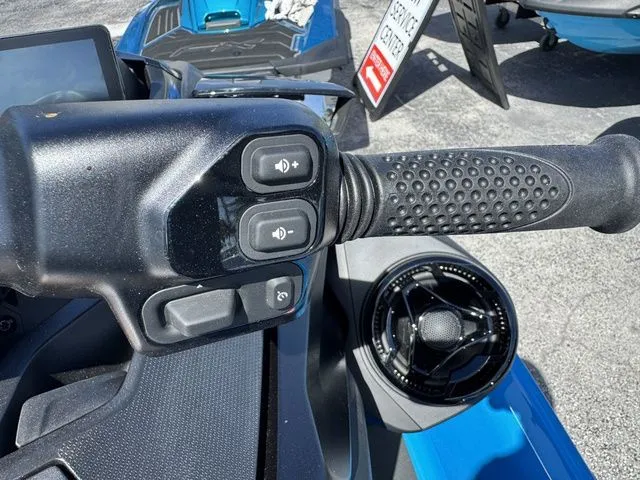 Slide: The Image of Close-up of handlebar grip on a 2026 Sea-Doo RXT-X jet ski. - 11