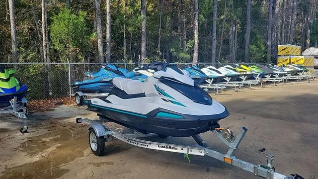The Image of 2025 Yamaha WaveRunner VX parked on trailer outdoors. - 1