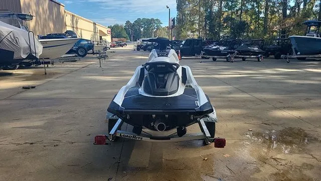 Slide: The Image of 2025 Yamaha WaveRunner VX parked on trailer outdoors. - 5