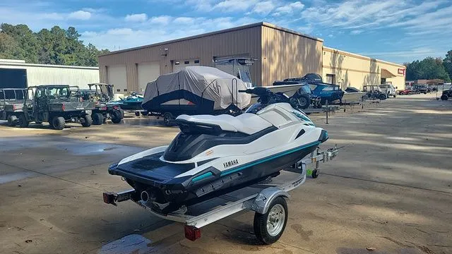 Slide: The Image of 2025 Yamaha WaveRunner VX parked on trailer outdoors. - 6