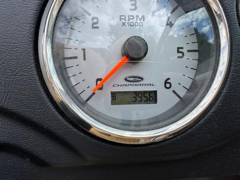 Slide: The Image of Tachometer of a 2011 Chaparral 246 SSi boat. - 31