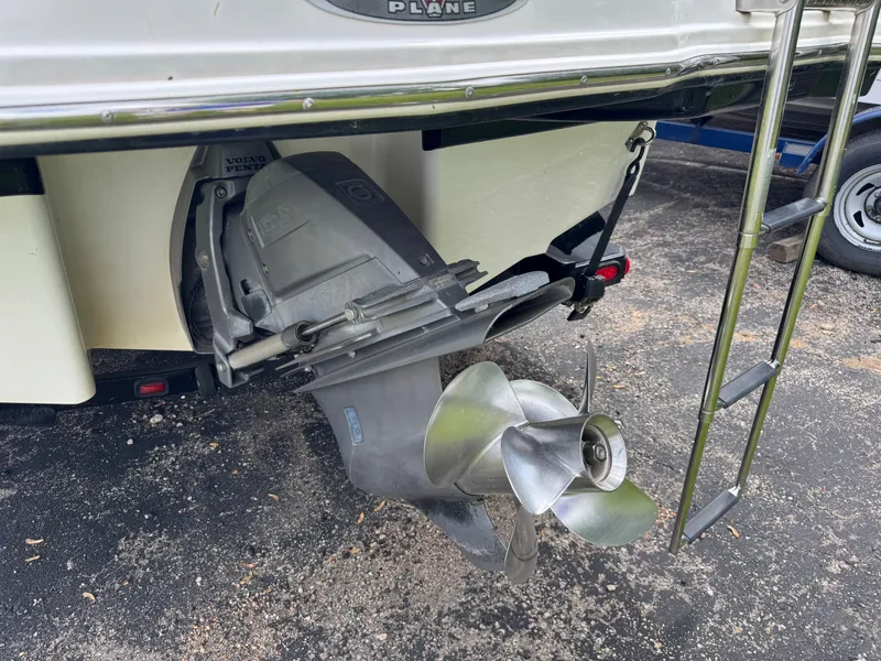 Slide: The Image of Rear view of a 2011 Chaparral 246 SSi boat with Volvo Penta drive. - 37