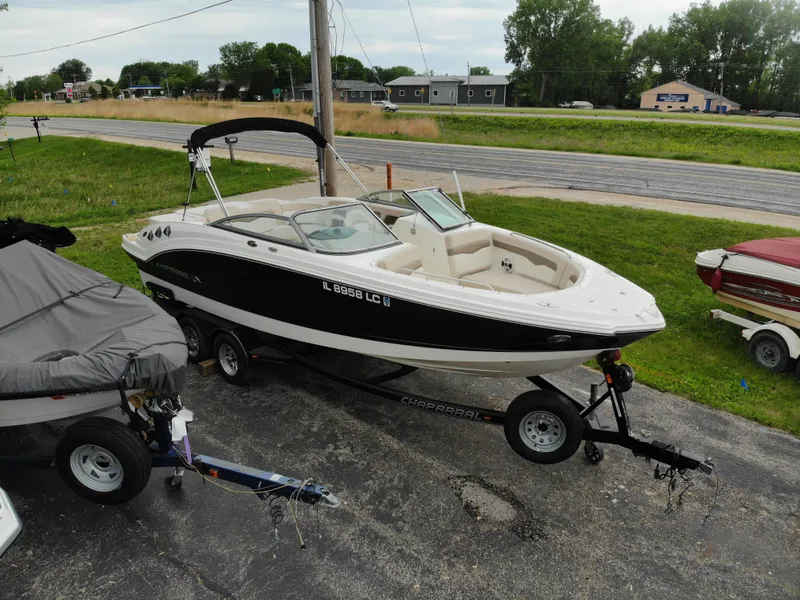 Slide: The Image of 2011 Chaparral 246 SSi boat on trailer, ready for adventure. - 4