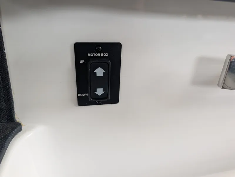 Slide: The Image of Motor box switch in Cobalt A29 boat, 2026 model. - 27