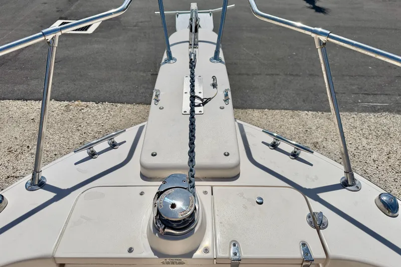 Slide: The Image of Bow view of a 2016 Grady-White Journey 258 boat. - 26