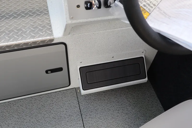 Slide: The Image of Interior view of 2026 KingFisher 2425 Escape HT boat dashboard and controls. - 27