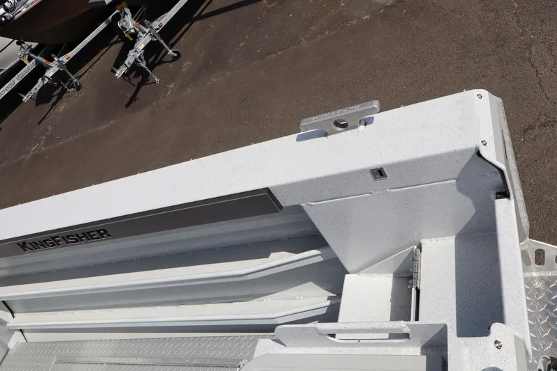 Slide: The Image of 2026 KingFisher 2425 Escape HT boat detail, showcasing sleek design and sturdy construction. - 6