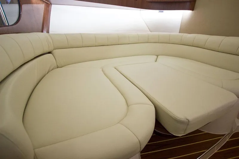 Slide: The Image of Manufacturer Provided Image: Luxurious seating area in 2021 Grady-White Express 370 boat. - 41