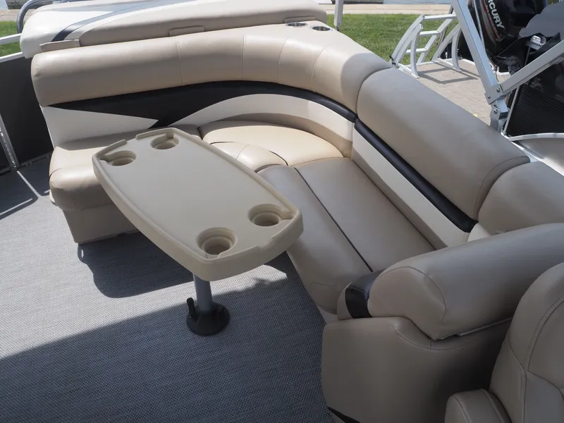 Slide: The Image of Interior of a 2013 Harris CX 220 pontoon boat. - 9