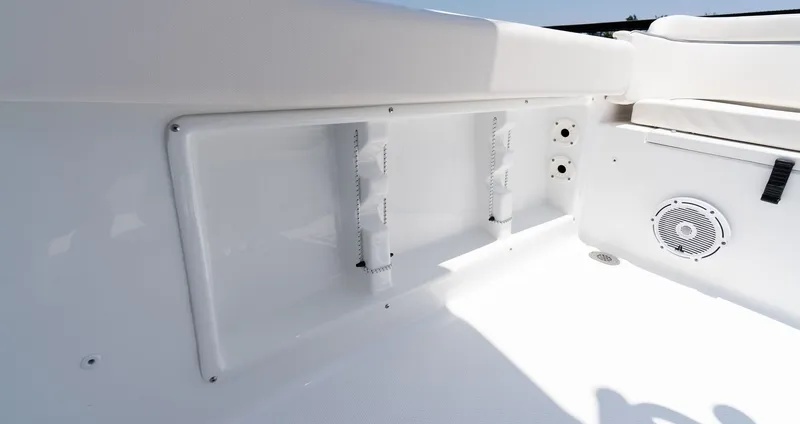 Slide: The Image of Interior of Sea Hunt Ultra 219 boat, model year 2027. - 17