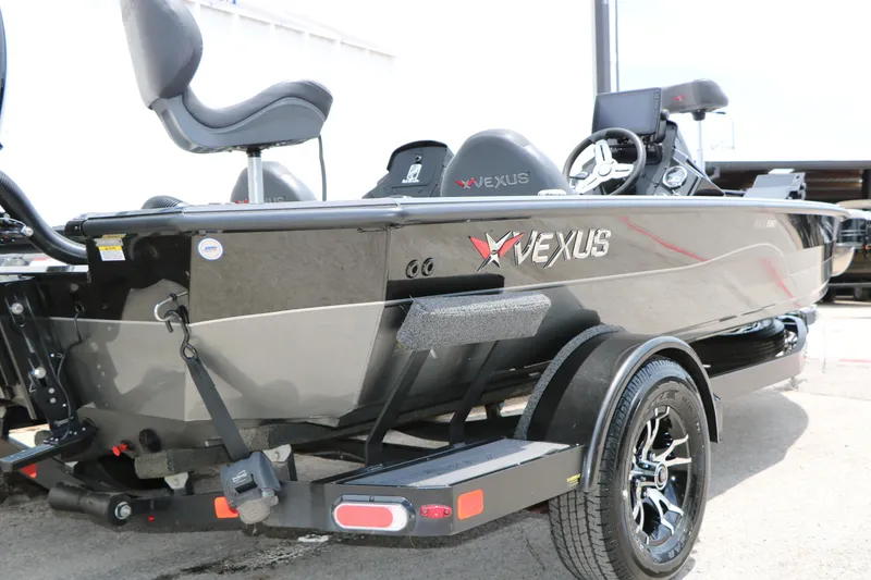 Slide: The Image of 2019 Vexus AVX 1980 boat on trailer, showcasing sleek design and modern features. - 7