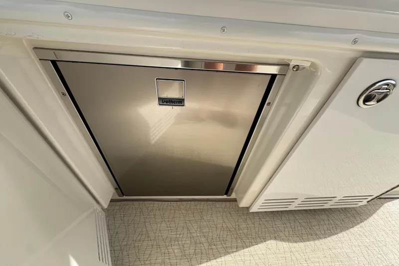 Slide: The Image of Stainless steel Isotherm fridge on 2004 Carver 560 Voyager yacht. - 31