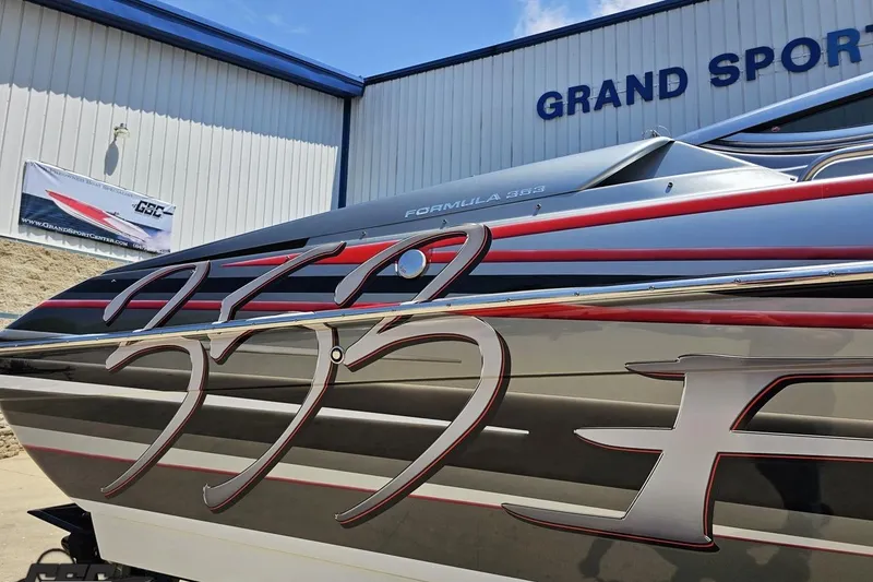 Slide: The Image of 2012 Formula 353 FASTech boat with sleek design at Grand Sport Center. - 7