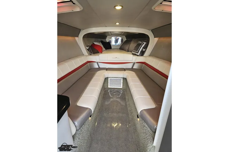 Slide: The Image of Luxurious interior of 2012 Formula 353 FASTech boat with plush seating and modern design. - 79