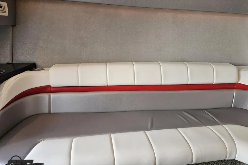 Slide: The Image of 2012 Formula 353 FASTech interior with white, red, and gray seating. - 84